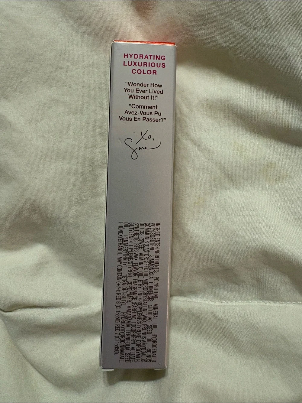 NIB Sara Happ One Luxe Gloss - The Cherry Slip $28